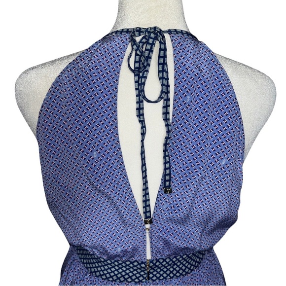 Juicy Couture Geometric Print Halter Dress - Size 0‎ - Picture 7 of 12